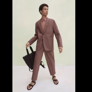 Uniqlo U suit. Full set. Wide fit.